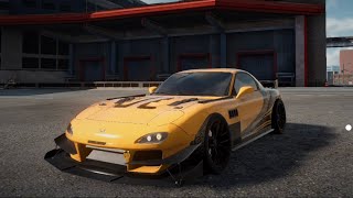 MAZDA RX7 550HP DRIVING AS FAST AS POSSIBLE [upl. by Bettina199]