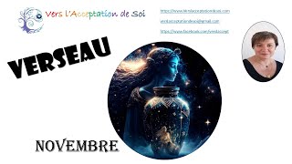 VERSEAU  NOVEMBRE  Guidance [upl. by Wayland]