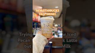 New Starbucks Fall Drink starbucks starbuckscoffee starbucksnew fallstarbucks fallcoffee fall [upl. by Lorette]