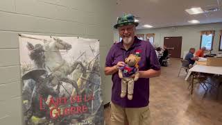 L’ Art De La Guerre at Hawks Barrage war game convention with Walt Leech and Col Handsome [upl. by Treblig]