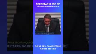 SSP DEVE TIRAR A VUNESP DOS CONCURSOS POLICIAS MUITOS PROBLEMAS [upl. by Millard591]