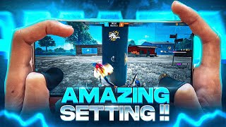 Amazing Settings Thatll Change Your Gameplay 🗿⚙️  Free Fire Best Headshot Setting 2025 [upl. by Htebasyle576]