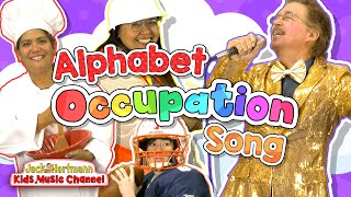 Alphabet Occupation Song  Jack Hartmann [upl. by Delainey909]