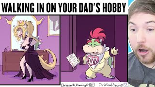 FINDING OUT BOWSER LIKES BEING BOWSETTE THE HARD WAY  Video Game Memes [upl. by Novahs]