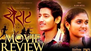 Sairat Marathi Movie Review  Rinku Rajguru  Akash Thosar [upl. by Niamert]