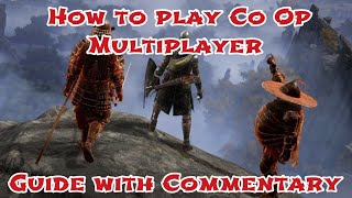 How to Play 3 Player Co Op Multiplayer and Invite your friends Guide with Commentary  Elden Ring [upl. by Aihceyt579]