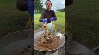 Chicken stir fry  chicken gizzards fried  part1 [upl. by Faso]