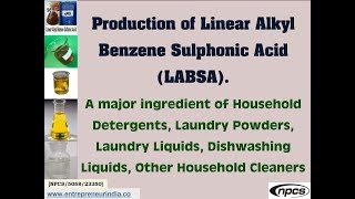 Production of Linear Alkyl Benzene Sulphonic Acid LABSA [upl. by Chapman]