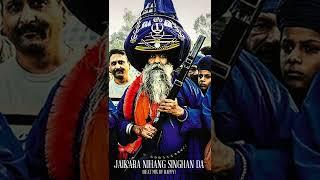 Shorts Nihang Singh Jaikara ਜੈਕਾਰਾ Beat Mix By Rappy [upl. by Aihsekel220]