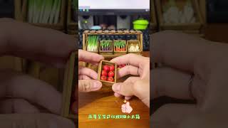 看看有哪些水果勒😁 樹脂黏土 袖珍黏土 微縮 miniature miniaturefoods [upl. by Feigin179]