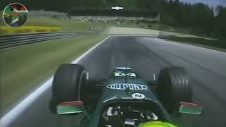 F1 Classic Sounds Mark Webber Jaguar Cosworth V10 Onboard Austria 2003 [upl. by Elimay844]