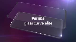 InvisbleShield Glass Curve Elite  Samsung GS9 Full Adhesive Screen Protector [upl. by Entirb]