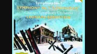 Shostakovich 7Ending Chicago Symphony OrchestraLeonard Bernstein [upl. by Nawek]