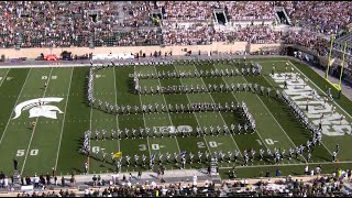 Spartan Marching Band Pregame  9142024  MSU vs Prairie View AampM [upl. by Jilleen]