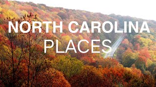 10 Best Places to Visit in North Carolina Travel Video [upl. by Ellinehc]