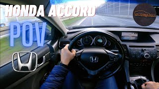 2008 Honda Accord 8 20 iVTEC 20 156 HP POV Test Drive [upl. by Leahcym]