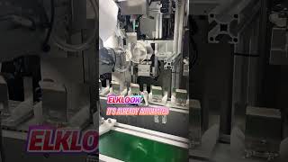 The production of eyeglasses has been automatedlens elklook glasses eyewear factory [upl. by Llerehs]