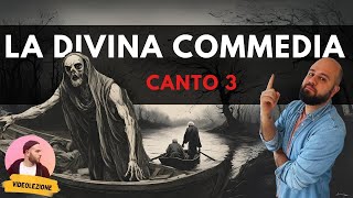 Dante  DIVINA COMMEDIA  Canto 3 INFERNO riassunto e spiegazione [upl. by Weiner]