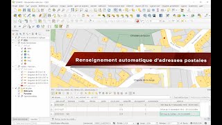 Calcul automatique dadresses postales dans QGIS [upl. by Leahcym]