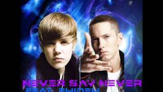 Never Say Never  Justin Bieber Feat Eminem [upl. by Neenaj]