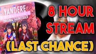 8 HOUR STREAM MARATHON LAST DAY TO BUY THE YANDERE SIMULATOR VINYL [upl. by Irrehc625]