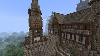 Let´s Show Minecraft Burg Kieselstein Update Taubenschlag [upl. by Attej]