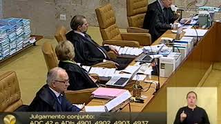 Pleno  Concluído julgamento de ações sobre novo Código Florestal [upl. by Orimisac999]