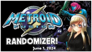 Metroid Fusion Randomizer Lets Play  060124 [upl. by Rooker]