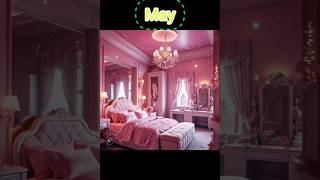 Choose your birthday months and special bedrooms for girls subscribe bedroom [upl. by Hnao529]