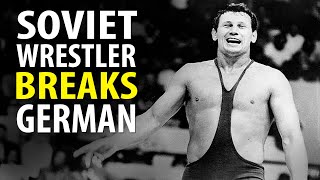 How a Soviet Wrestler Broke the Best German Wrestler Alexander Medved vs Wilfried Dietrich [upl. by Neidhardt250]