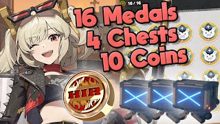 Blazewood ALL MEDALS amp COINS Complete GUIDE  Zenless Zone Zero v12 [upl. by Adiehsar]