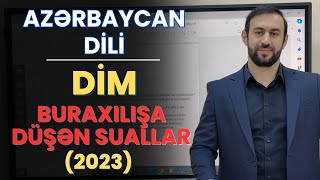 Azərbaycan dili Buraxılışa düşən suallar ÖZÜNÜ YOXLA [upl. by Kauslick107]