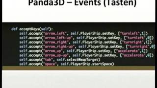 Python und Spieleentwicklung mit Panda3D [upl. by Hastings]