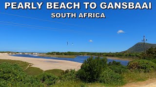 DRIVING from PEARLY BEACH to GANSBAAI in SOUTH AFRICA  4K 60fps [upl. by Yltsew]