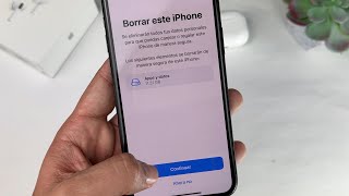 Como restablecer Iphone de fabrica IOS [upl. by Ainoet]