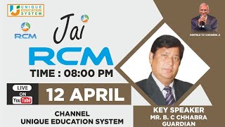 8pm jai RCM bcchhabra [upl. by Laux]