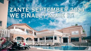 Zante September 2023  We finally made it [upl. by Kress598]