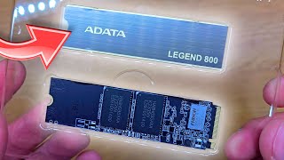 UNBOXING ADATA SSD LEGEND 800 PCle Gen4 x4 M2 2280 1TB en Español [upl. by Eneroc321]