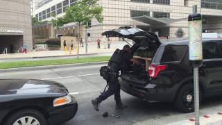 LAPD SWAT Officer turns out for shooting At UCLA [upl. by Roley89]