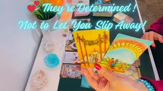 💞 Theyre Determined Not To Let You Slip Away Need to Watch Until The End Love Tarot Reading [upl. by Marvin]