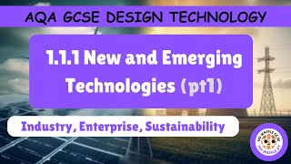 AQA GCSE DT  111 Industry Enterprise and Sustainability [upl. by Alohs]