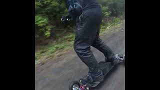 Acedeck Nyx Z3 downhill on gravel roads mountainboard esk8 didnt make esk8con so I did this [upl. by Eph710]