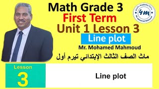 Line Plot Lesson 3  Grade 3 Math first term 2025 ماث الصف الثالث الابتدائي الدرس الثالث [upl. by Godwin639]