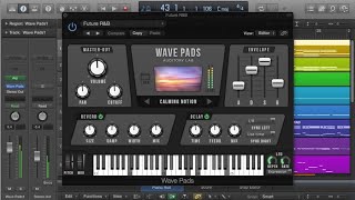 Wave Pads PRO  Soulful RampB Pads Plugin MacPc VST AU [upl. by Asseret]