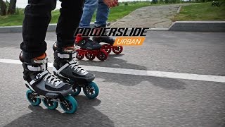 Cruising Kiev on Powerslide Triskates [upl. by Ojillek]