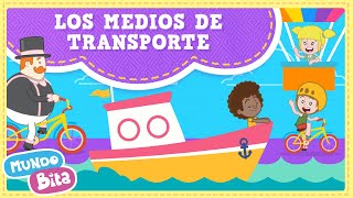 Mejores canciones de los 🚌🚦Medios de Transporte 🎶🚦Viaja con Mundo Bita [upl. by Colleen608]