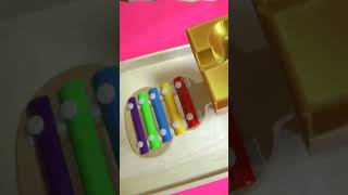 marble run asmr Wave slope Metallophone red and blue marbles722マーブルラン marblerun [upl. by Mailliwnhoj]