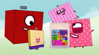 Looking for Numberblocks Puzzle Tetris 1000 but sound error Number patterns sequences and shapes [upl. by Esinrahc]