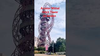 Arcelor Mittal Orbit tower in London music song cover love live trending londonlover kritika [upl. by Yeneffit]