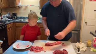 My Friend Jeremy Smyers Seared Hanger Steak [upl. by Rajewski]